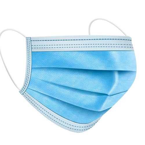 一次性口罩防尘透气三层过滤防护无纺布防水成人男女学生50只批发